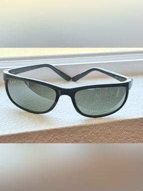 Vintage Ray-Ban Predator RB 2027 601/W1 3P Full Rim Polarized Lens Sunglasses